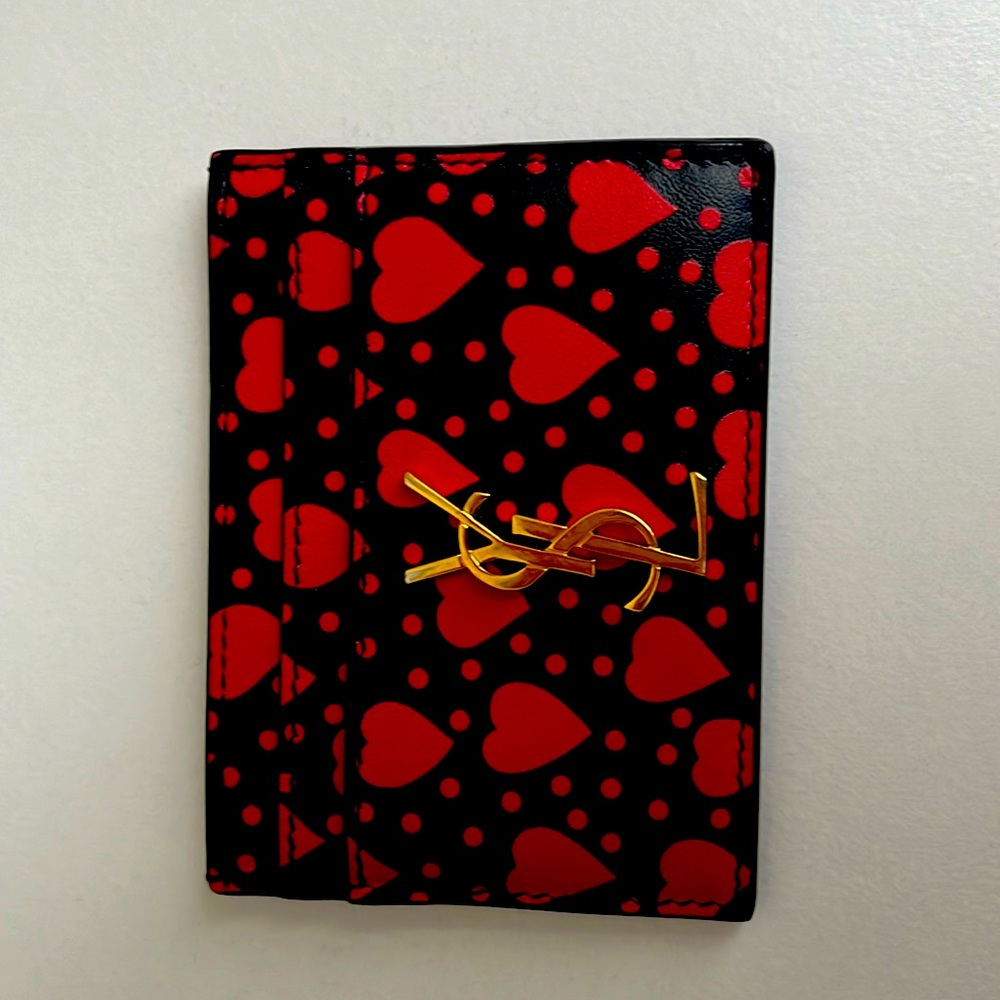 YSL Heart Card Holder